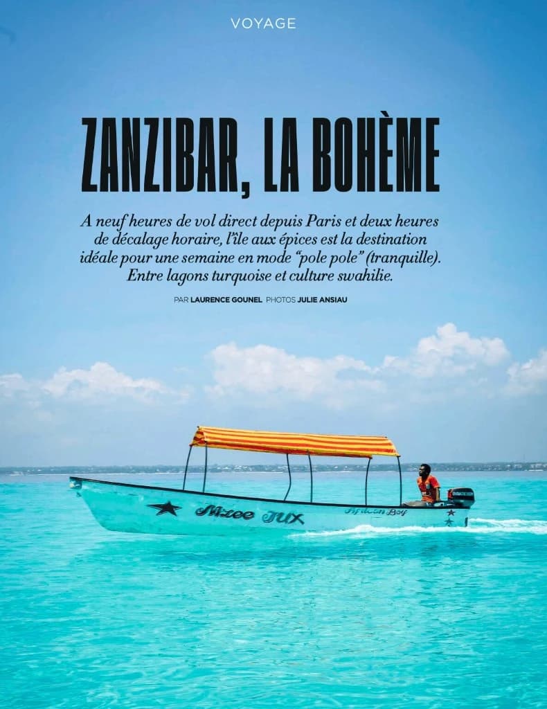 Zanzibar, la Bohème - press feature