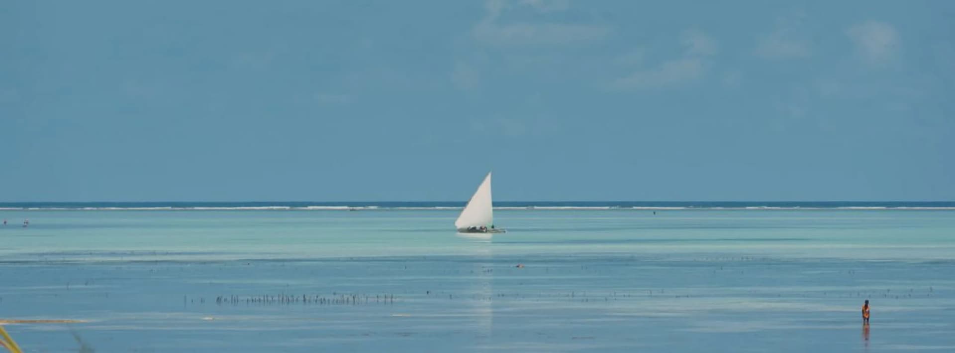 Indian Ocean view from Be Zanzibar spa